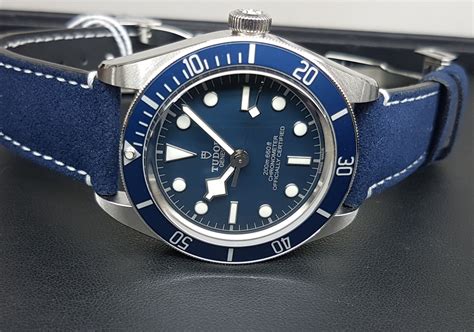 tudor black bay blue usato|used tudor black bay chrono.